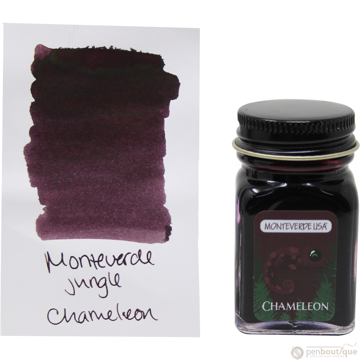 Monteverde Ink Bottle - Jungle Chameleon (Burgundy) - 30 ml Monteverde .  Explore The Latest Collections For both women and men